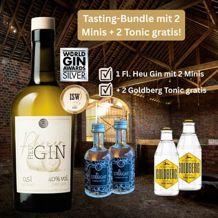 Rhöner HEU Gin mit 2 Minis + 2 Tonic gratis