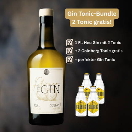 Rhöner HEU Gin mit 2 Tonic + 2 Tonic gratis
